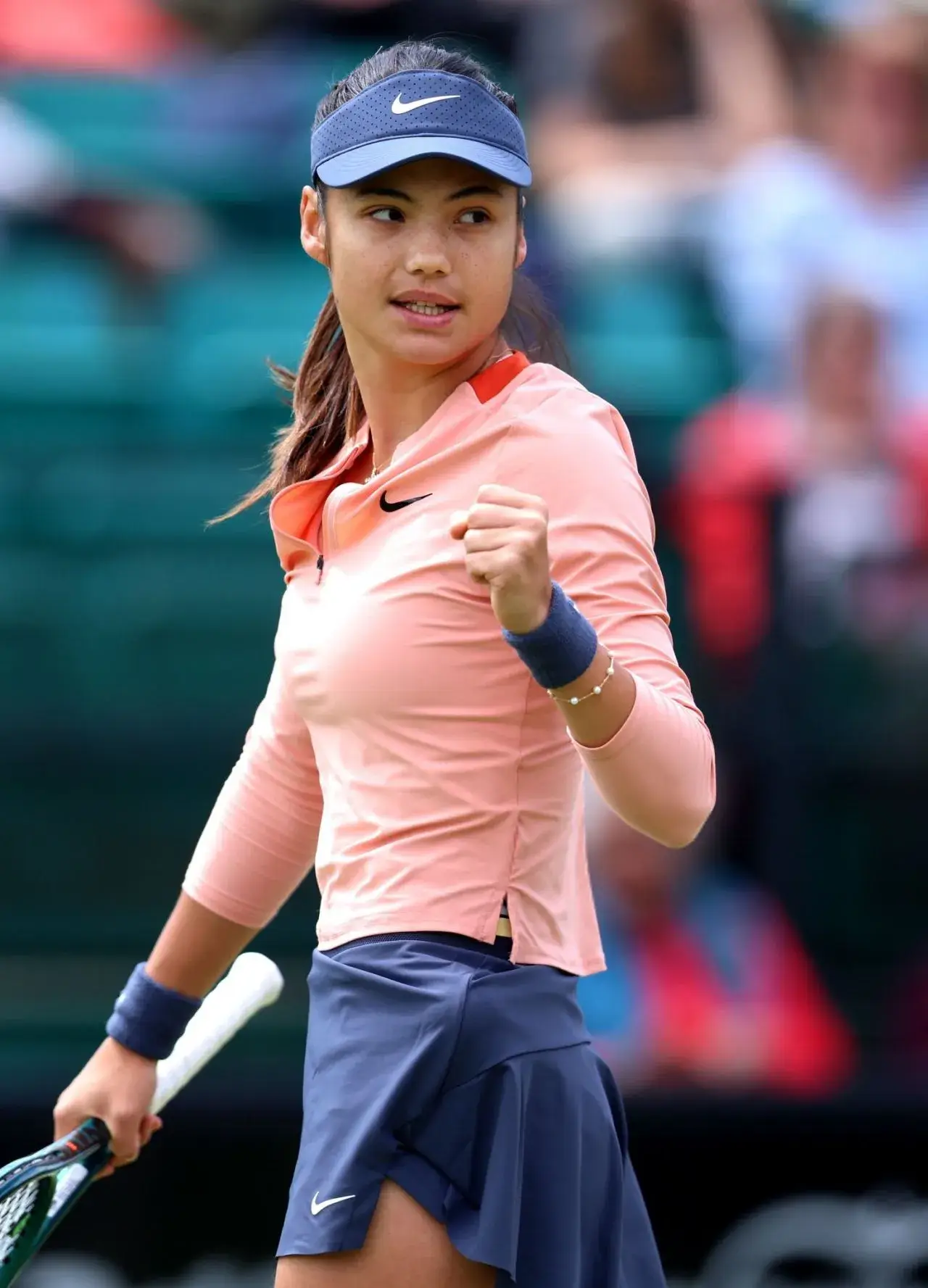 British tennis player Emma Raducanu Rothesay Open Semifinal in Nottingham